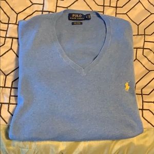 Large men’s Ralph Lauren V neck sweater